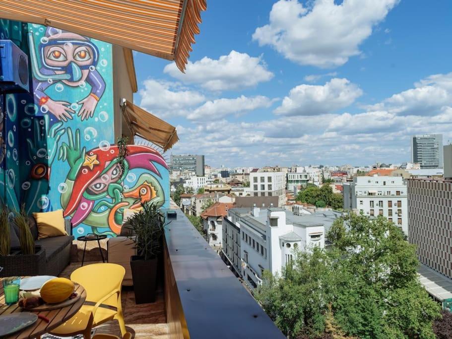 Terrasse Des Plongeurs Appartement Boekarest Buitenkant foto